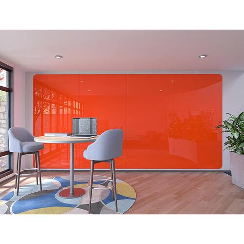 GlassWrite Curved Dry-Erase Glass Board